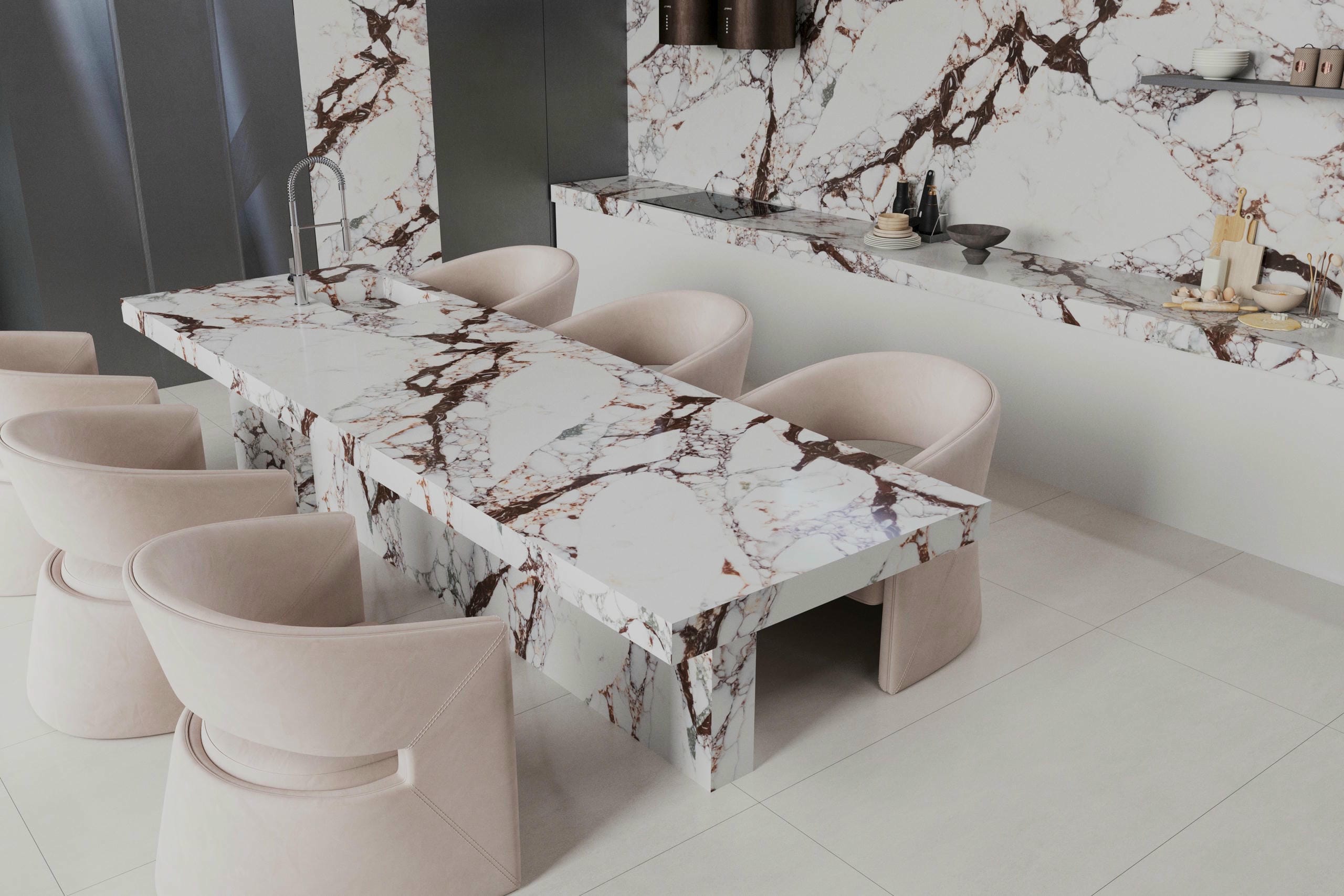 Calacatta Viola Stone Slab – Luxury Collection | Gen Stone Australia