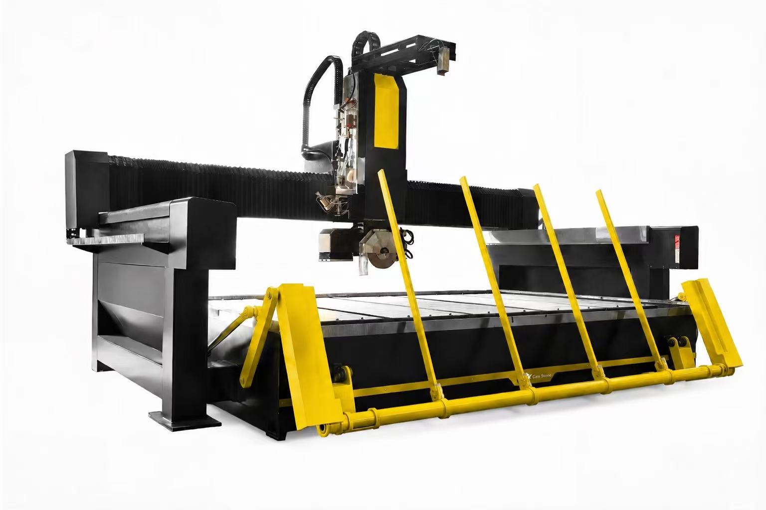 BridgeCutting+ AC 5‑Axis Waterjet + Milling Head(SW‑400/500)